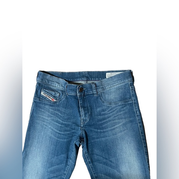 DIESEL LIVIER Super Slim Jegging Low Waist Made in Italy Stretch Jeans Sz 31 - Picture 6 of 9